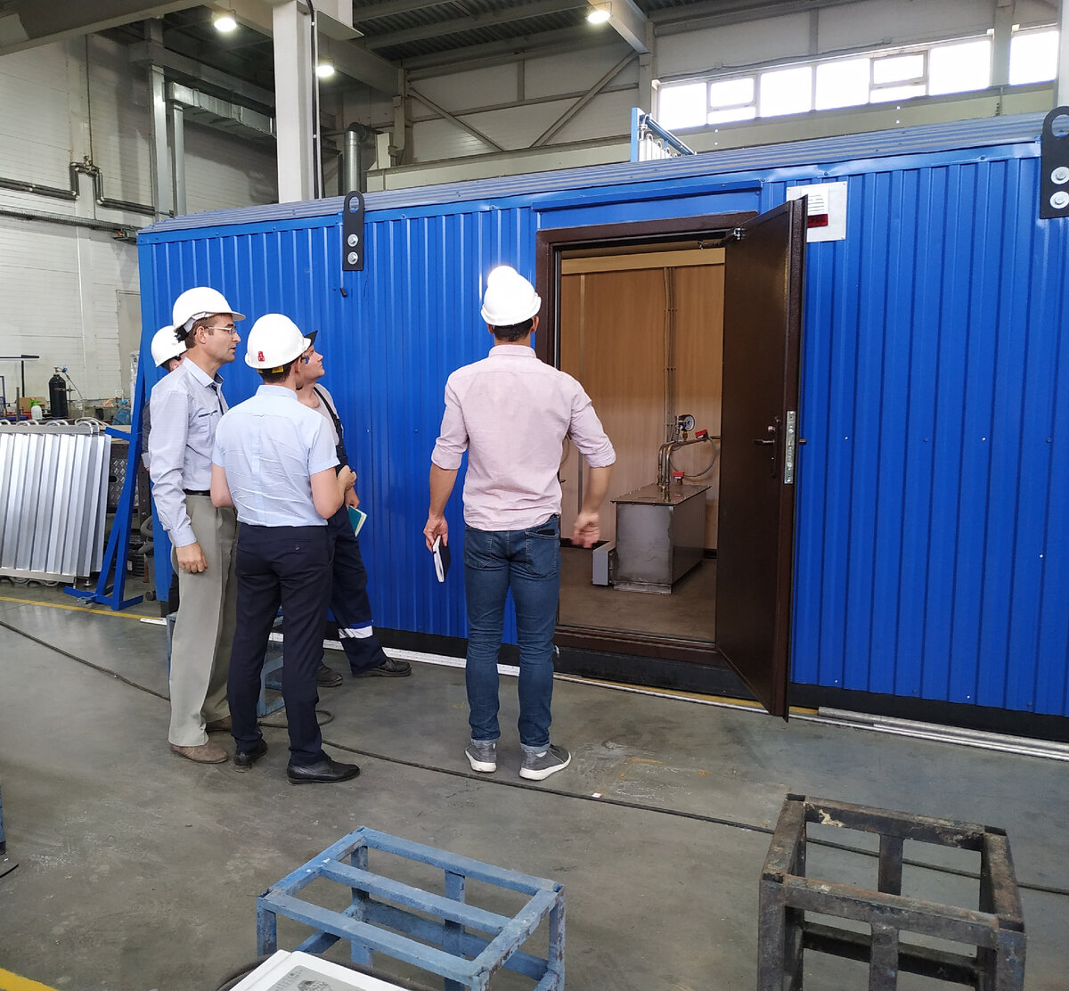 Комплекс приготовления газовой смеси