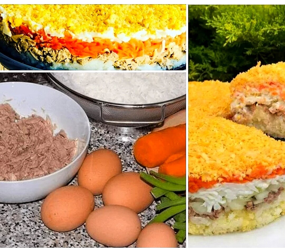 Один из любимых салатов.