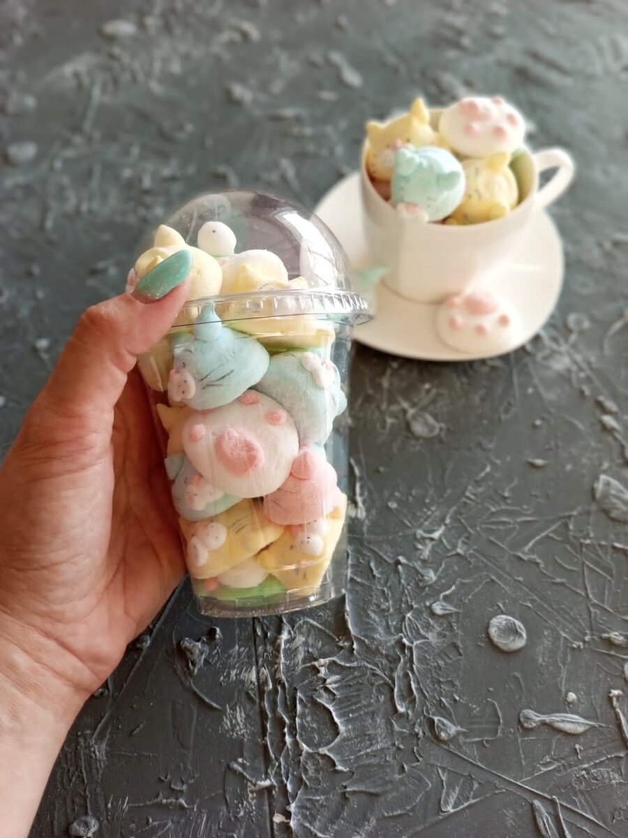 Маршмеллоу с кофе