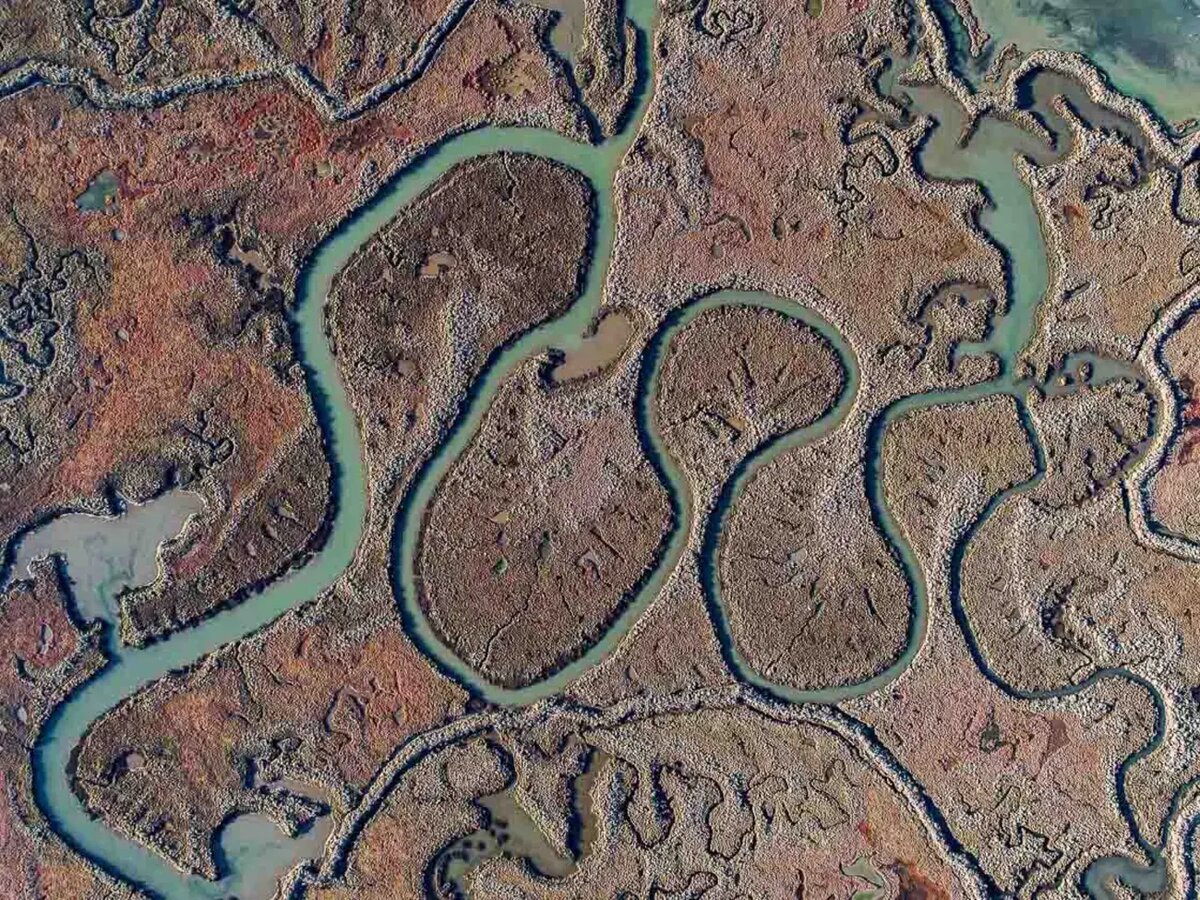 Abstract Aerial Art