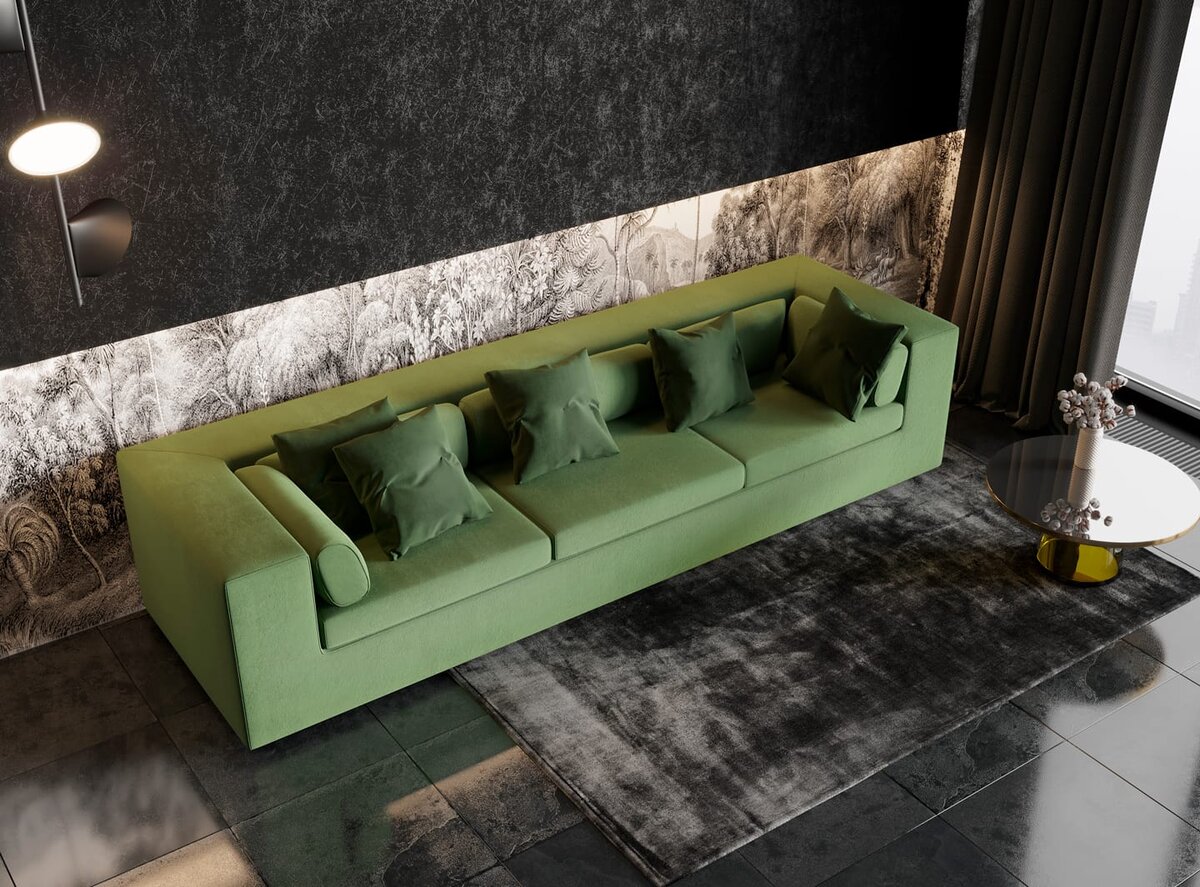 Прямой диван SPECTRE 9