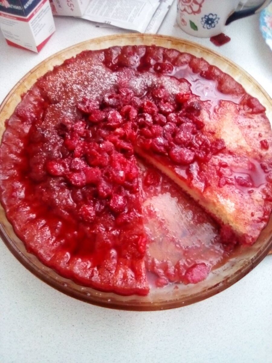 Манник с вишней