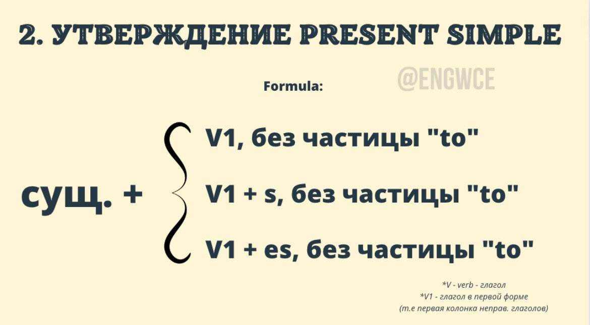 Больше инф. в телеграмме @engwce - Английский с закрытыми глазами