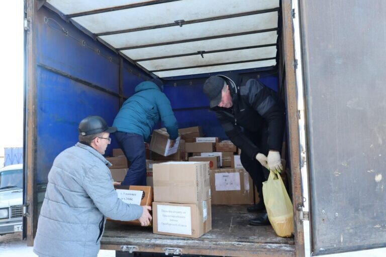    Из Красногвардейского района мобилизованным землякам доставили гуманитарную помощь Кристина Просвиркина