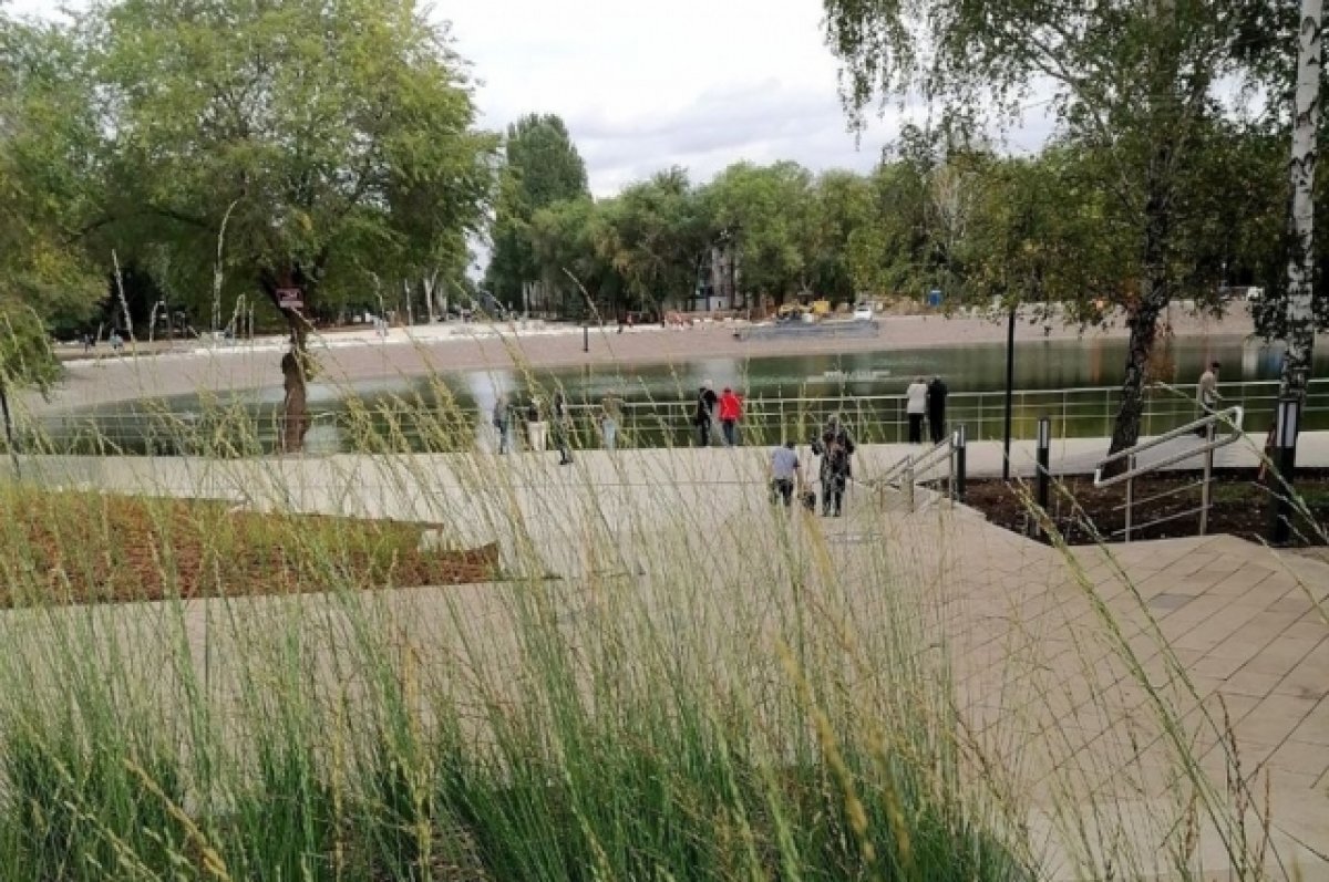    В Самаре завершается благоустройство парка «Молодежный»