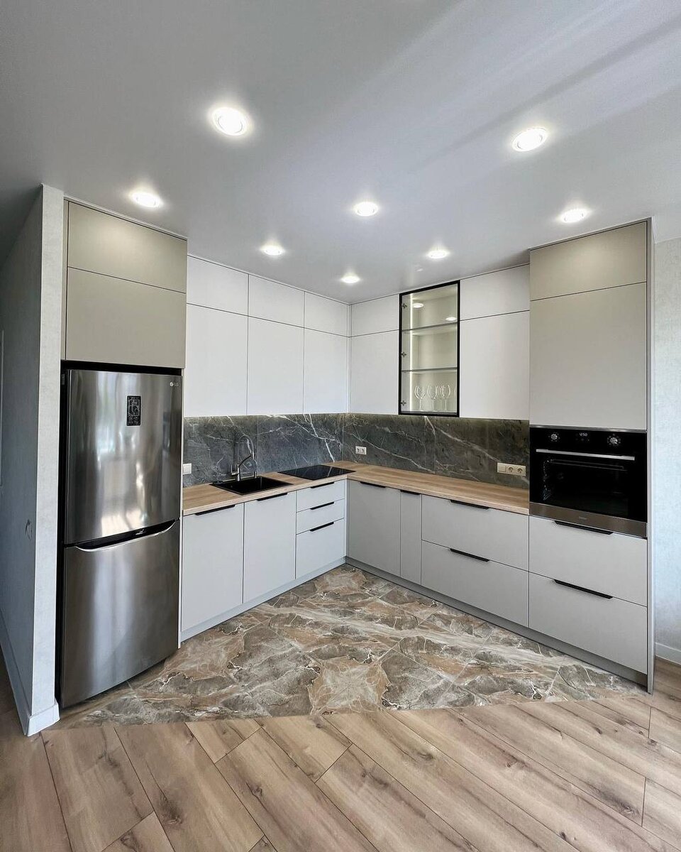 Готовый проект кухни Кирилла. Исполнено FORREST. Листайте галерею