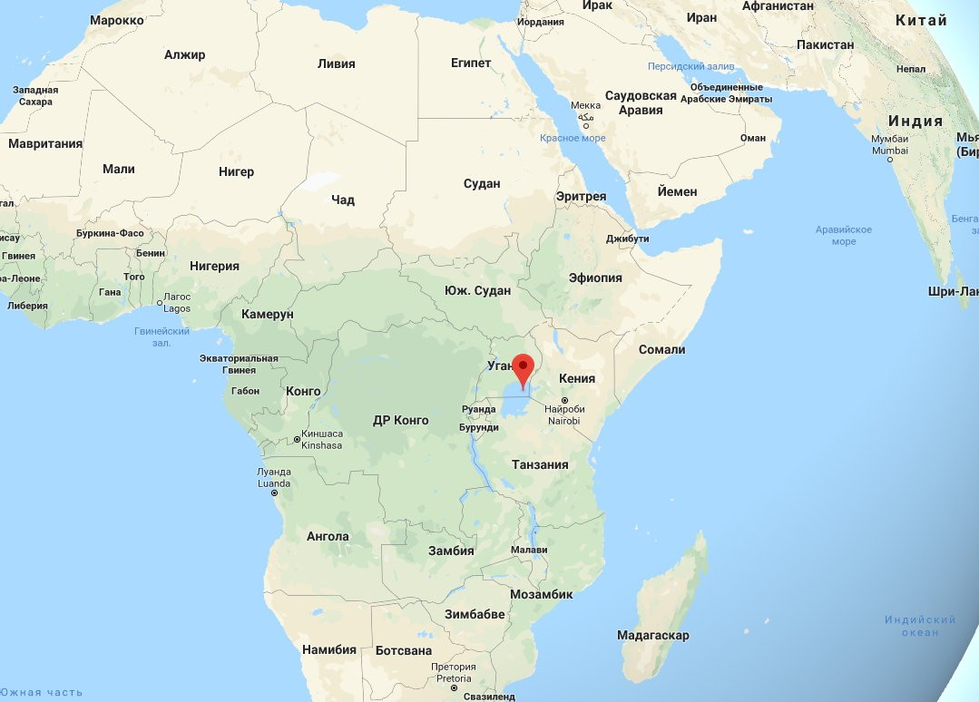 Географические координаты луанда. Оз Виктория на карте Африки.