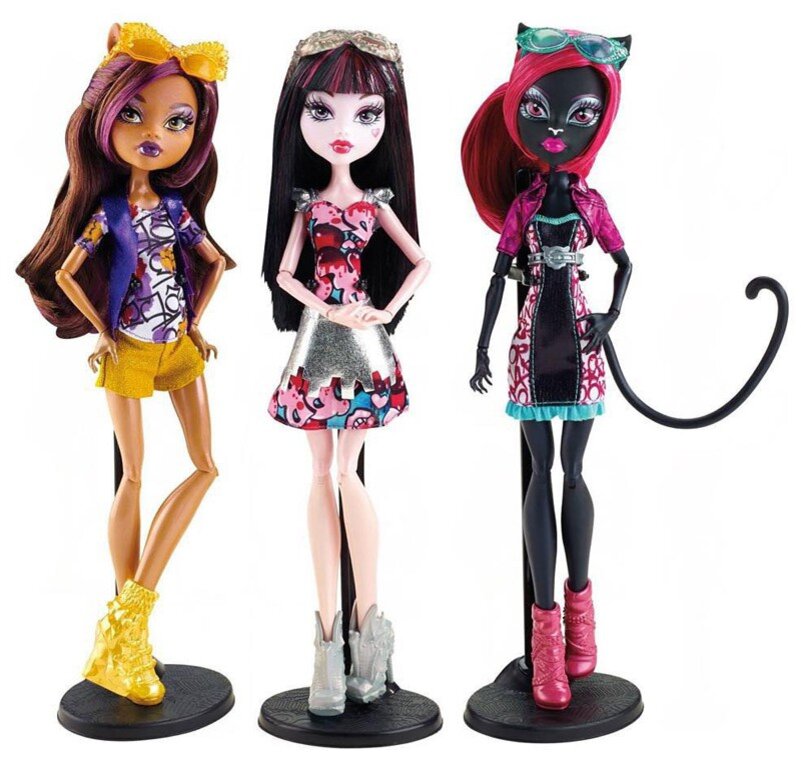 Кукла MONSTER HIGH Бу Йорк, Бу Йорк - Мауседес Кинг « Каталог «