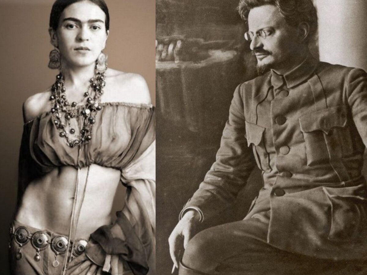 Троцкий и Фрида Кало