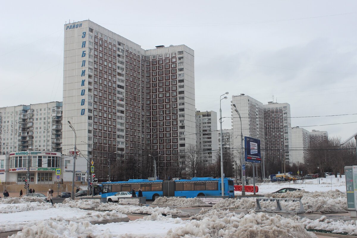 Зябликово - скромный район, опоясанный дружественными соседями ...