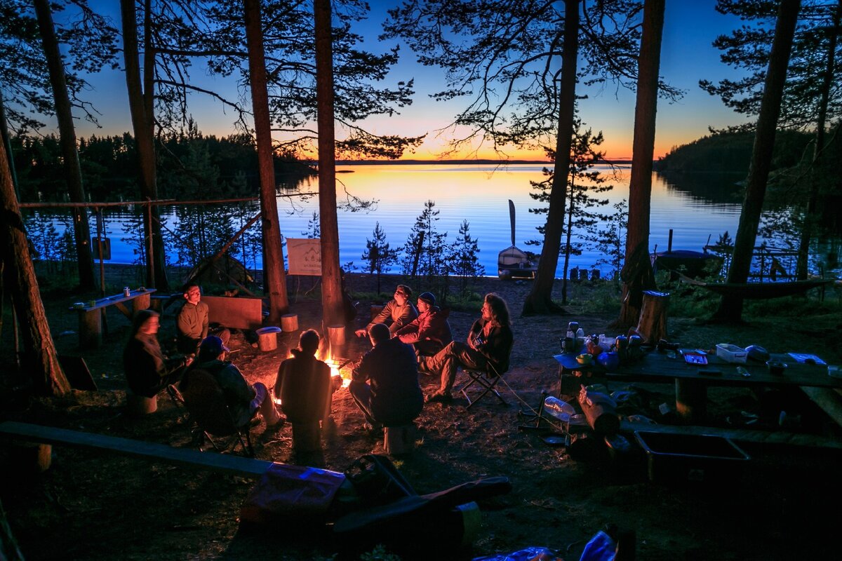 Эту фотографию сделал мой друг в 2018 году. Снимок дорог мне как память о прекрасном походе!