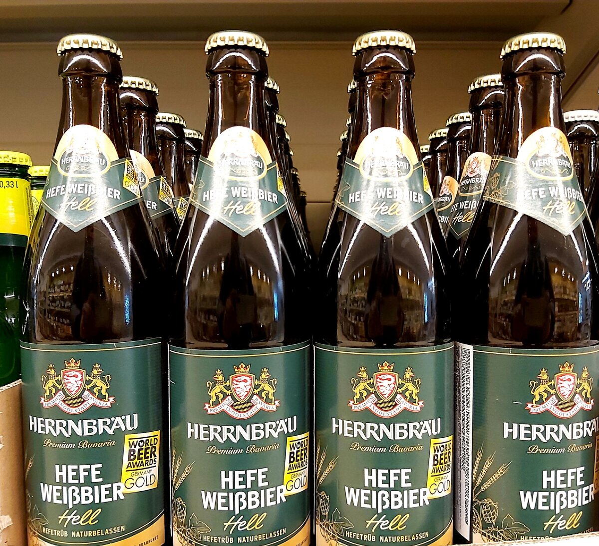 Herrnbrau Hefe Weissbier Hell, фото автора