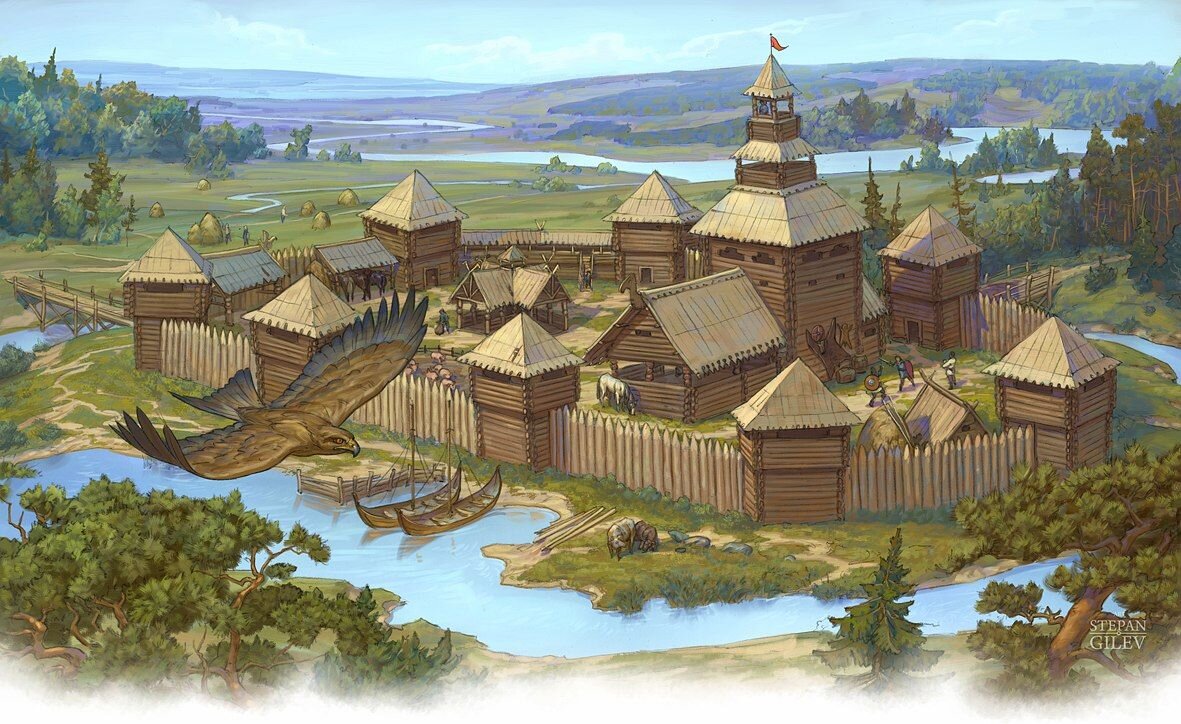 Крепости древней руси