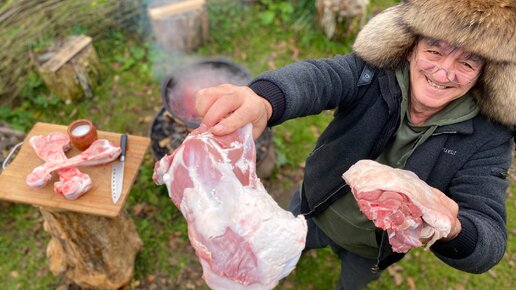 БАРАНИНА в КАШТАНАХ и ГОВЯЖЬЕМ БУЛЬОНЕ. ВКУСНЕЕ НЕ ПРИДУМАЕШЬ.