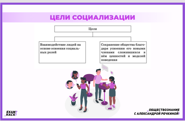 Основные цели социализации