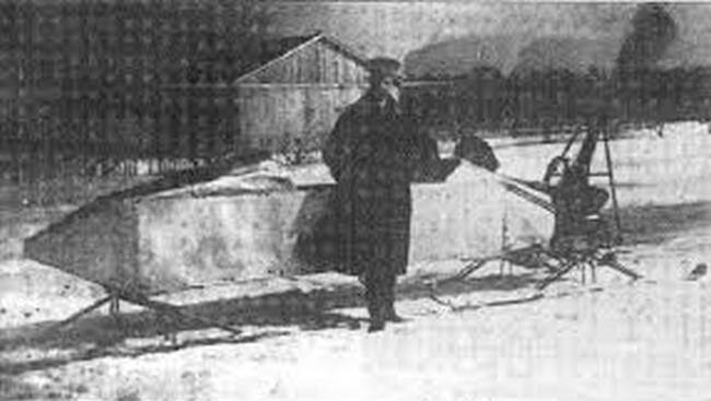 Аэросани Кузина, 1910 год
