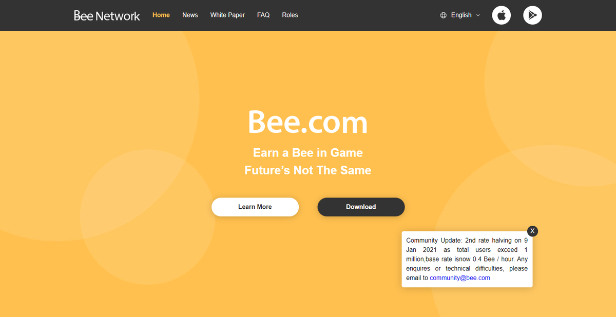                   Bee Network - новый проект по бесплатному майнингу на смартфоне.