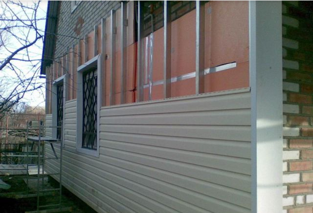 Утепление фасада здания