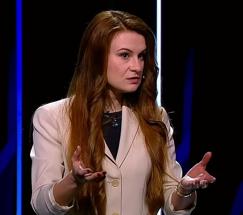 Бутина на одной из передач Соловьёва