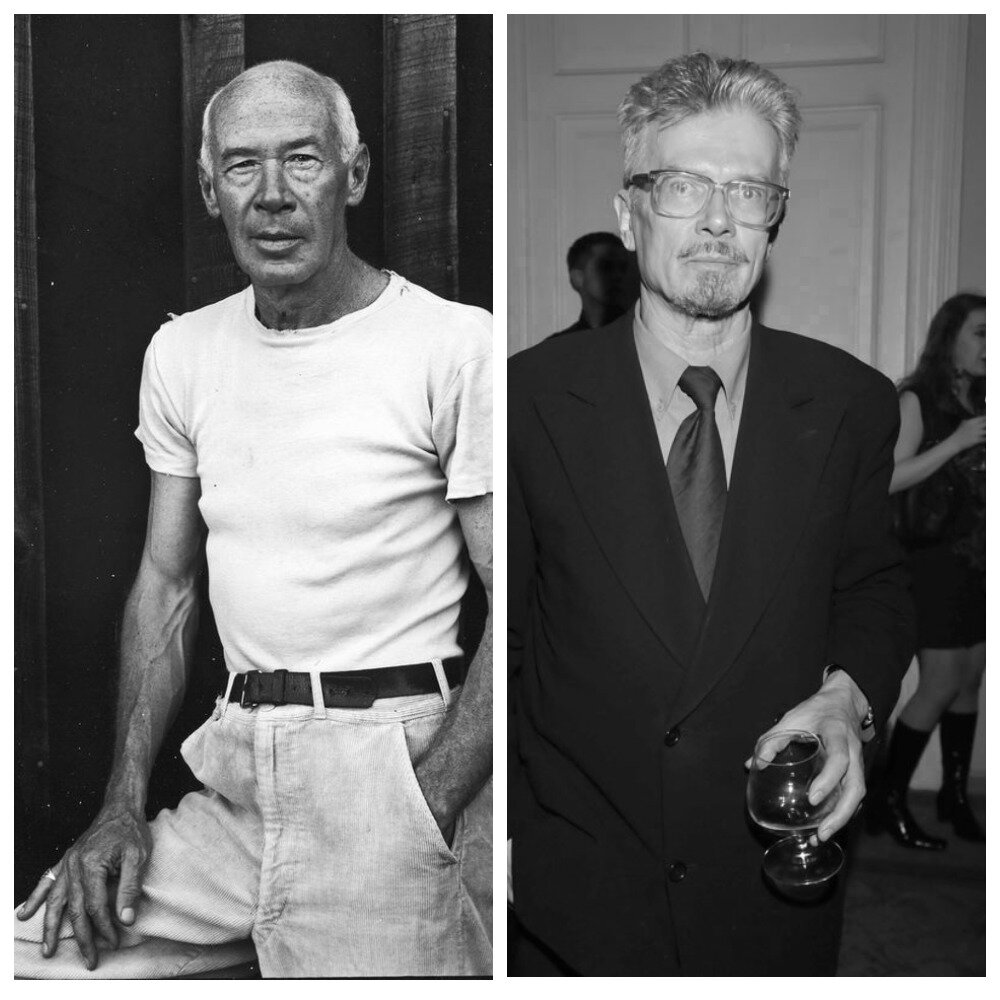 Мой коллаж: Генри Миллер и Эдуард Лимонов