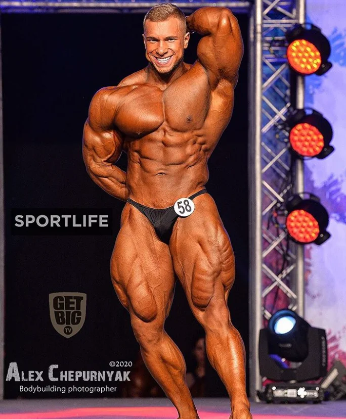 Виталий Угольников на Чемпионате России. 