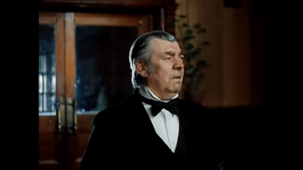 Игнат Лейрер в фильме "Приключения Шерлока Холмса и доктора Ватсона". Кадр из фильма.