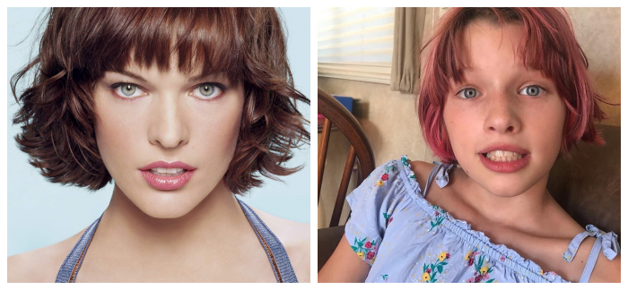 Милла Йовович и Эвер Андерсон