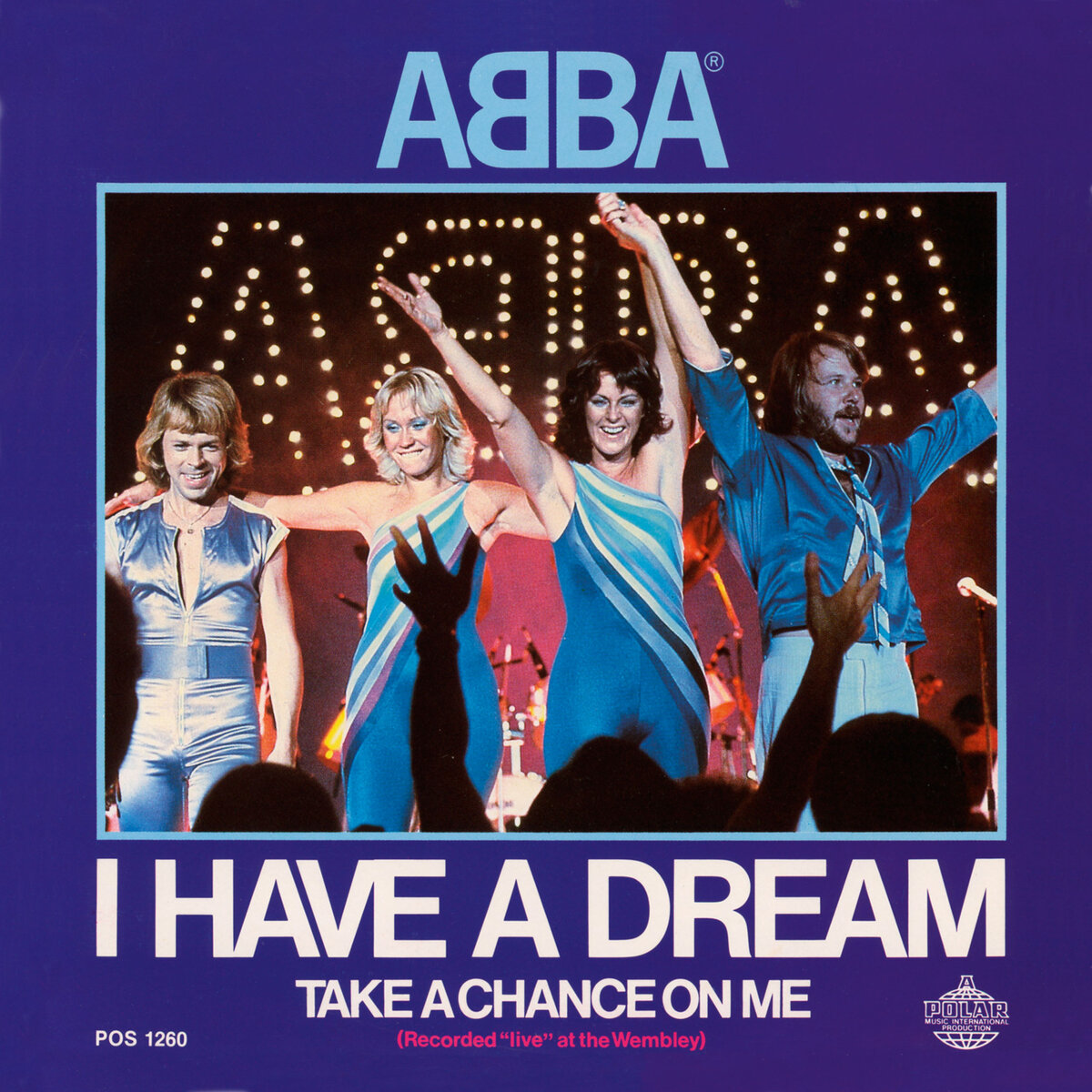 Обложка сингла "I Have a dream" шведской поп-группы ABBA