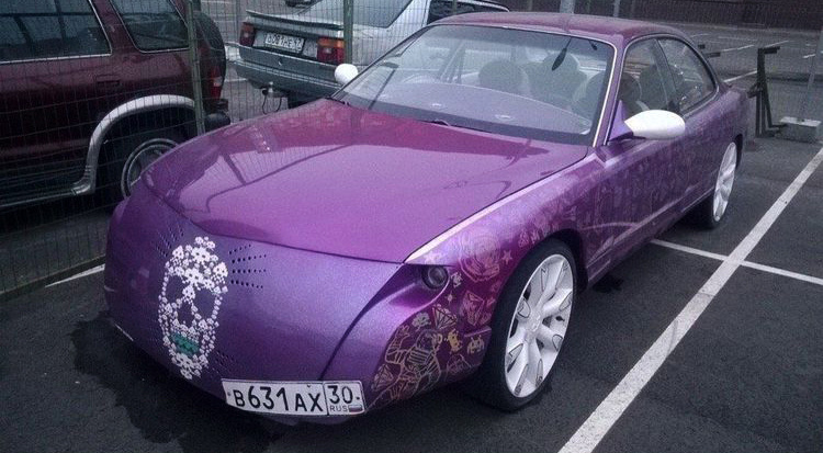 Неоднозначный тюнинг седана Toyota Camry