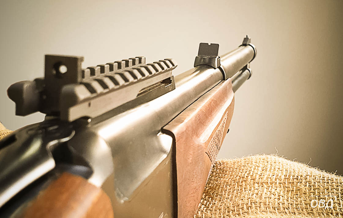 ТК 527 — комбинированное ружьё в калибрах 12/76 и 9,6/53 Lancaster