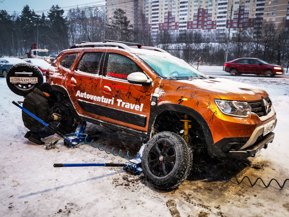 Зима пришла внезапно: шины Cordiant Snow Cross 2 для Renault Duster0