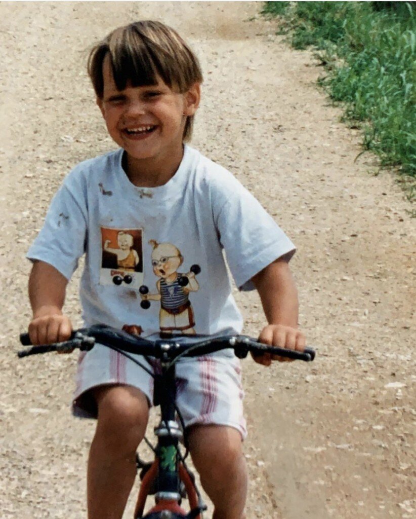 Симон Порт Жакмюс в детстве.