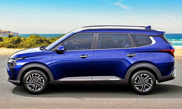 Kia Carens намного длиннее Селтоса, включая колесную базу