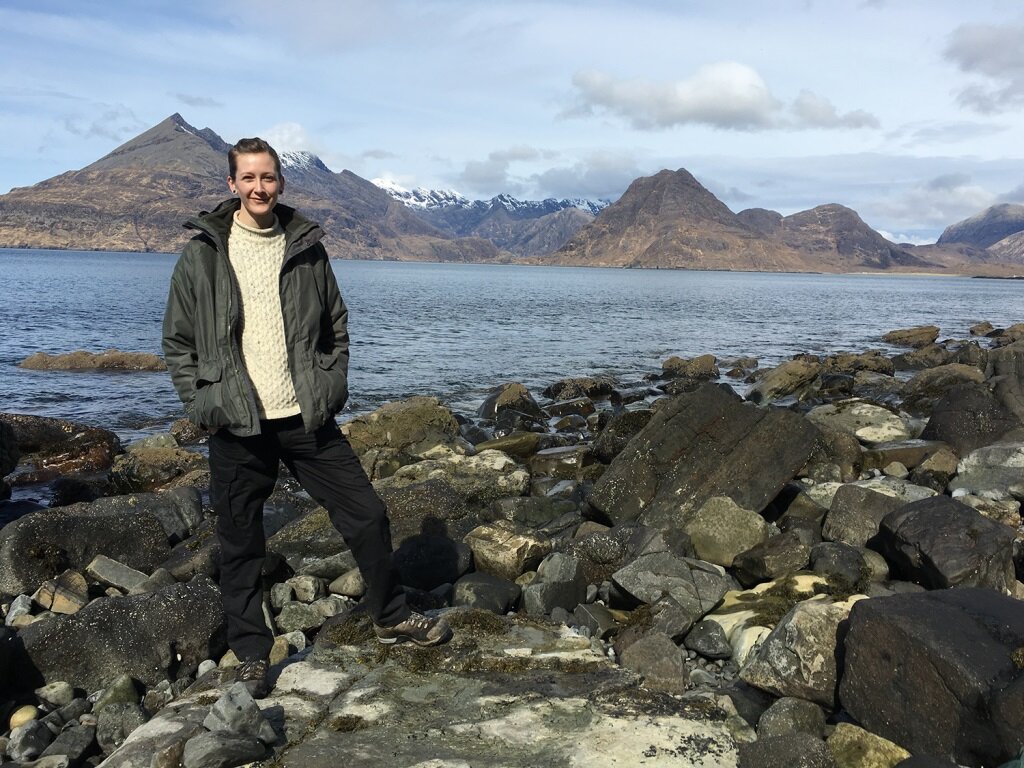 Эльза Панчироли на острове Скай {blog.nms.ac.uk}