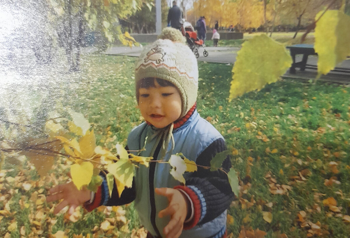 Фото автора. Семочке здесь 1,5 года.