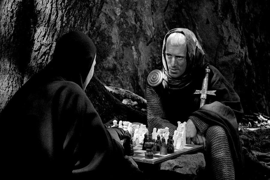 «Последняя партия», цит. из х/ф «Седьмая печать», реж. Ингмар Бергман, 1957 г.