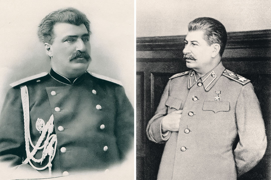 Пржевальский (слева) и Сталин (справа)