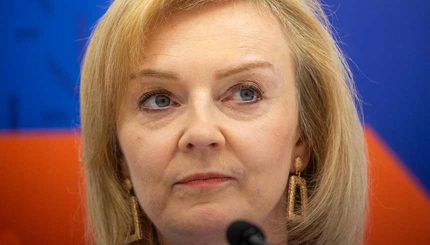 Министр иностранных дел Великобритании Лиз Трасс