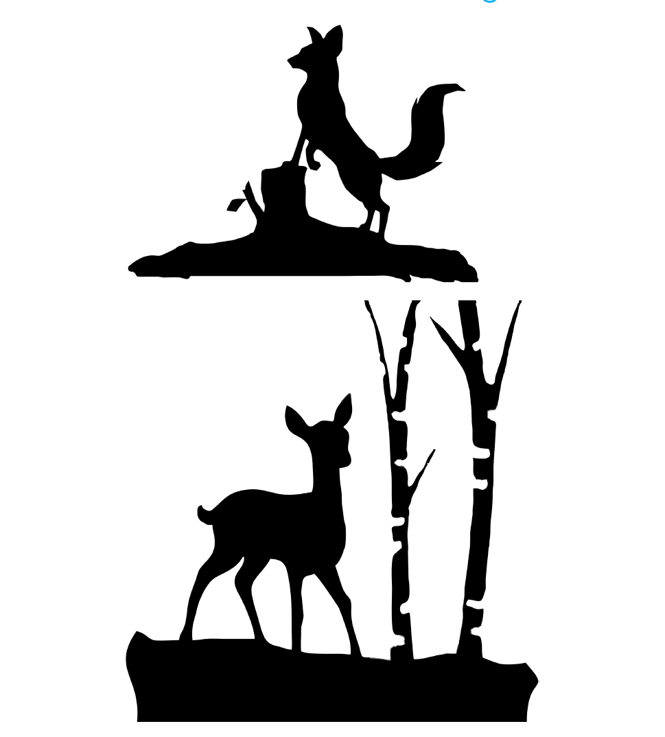 Шаблон картинки для декорирования фонарика