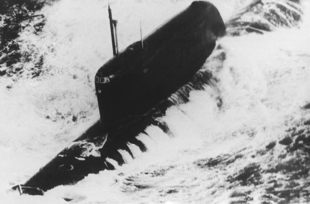 Ракетоносная атомная подводная лодка проекта 658