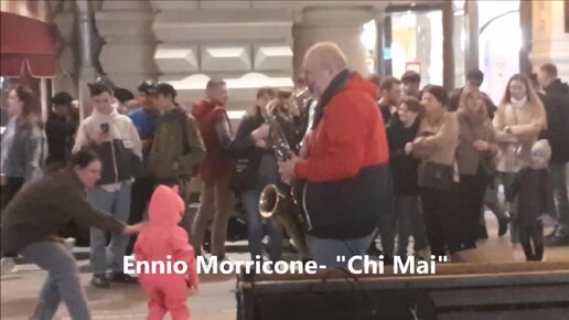 Гениальная музыка Эннио Морриконе, классно исполненная на саксофоне