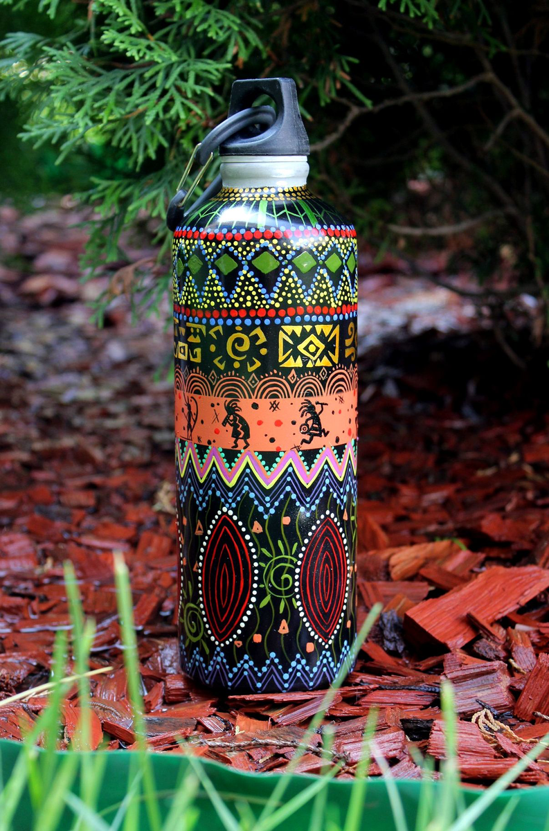 Первый разрисованный предмет