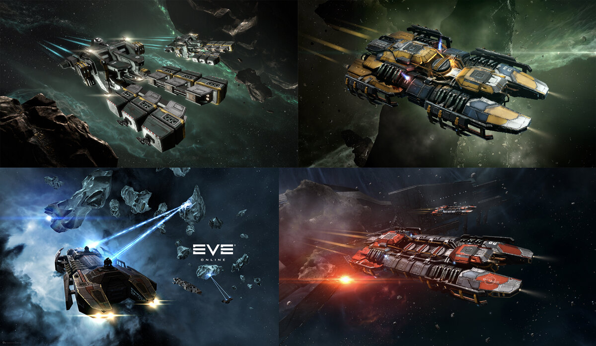 Рис. 1.2 - Venture, Procurer, Retriever, Covetor.