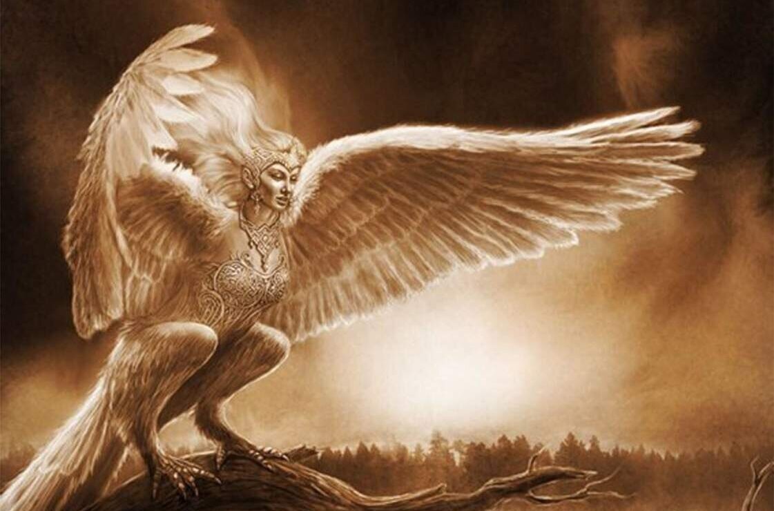 Птица-вестник Гамаюн.