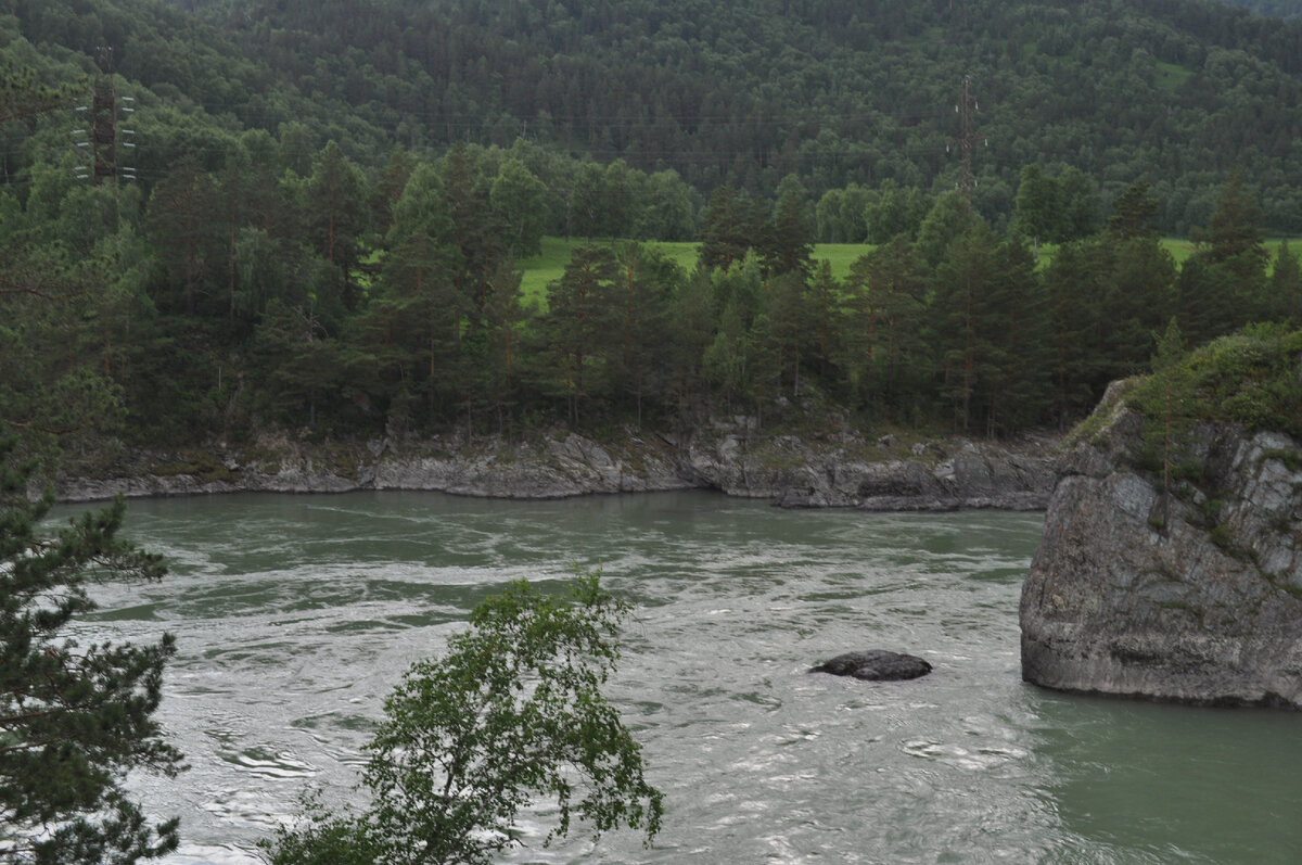 Фото река  Катунь