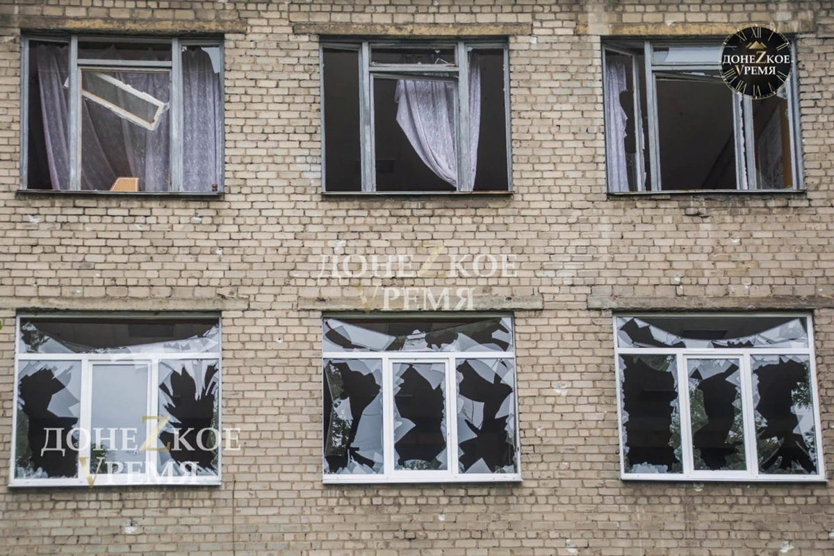 Техникум экономики и химических технологий обстреливали несколько раз за неделю
