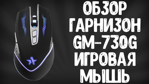 ОБЗОР ГАРНИЗОН GM-730G АСТЕРИОН | БЮДЖЕТНАЯ ИГРОВАЯ МЫШЬ ЗА 400 РУБЛЕЙ