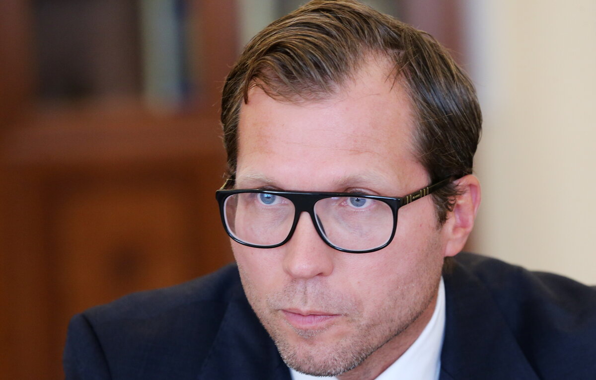    Президент Федерации прыжков на лыжах с трамплина и лыжного двоеборья России Дмитрий Дубровский  Владимир Гердо/ТАСС