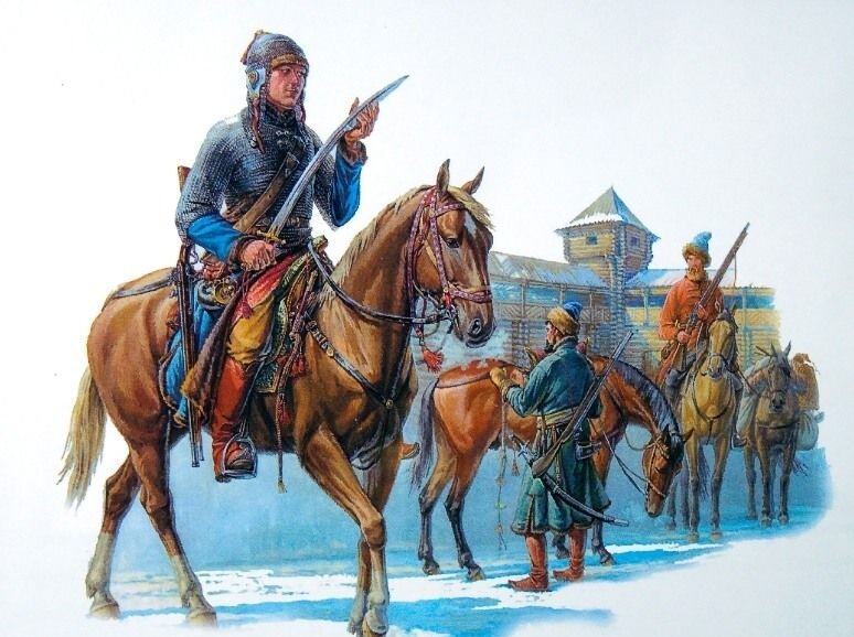 городовые казаки.