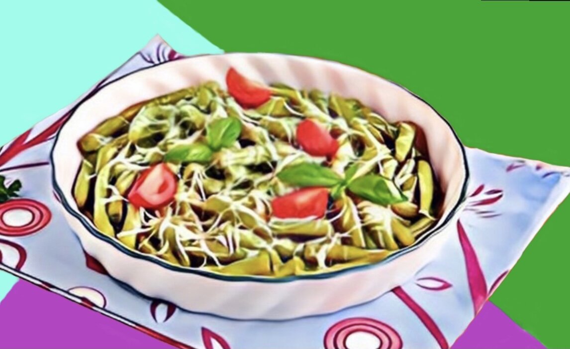 Фасоль с сыром